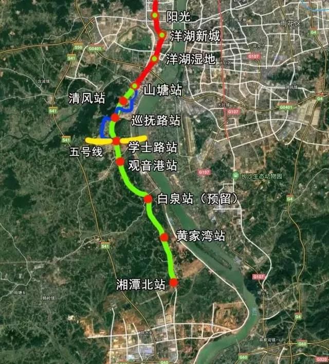 長株潭城際軌道交通西環(huán)線將在2020···